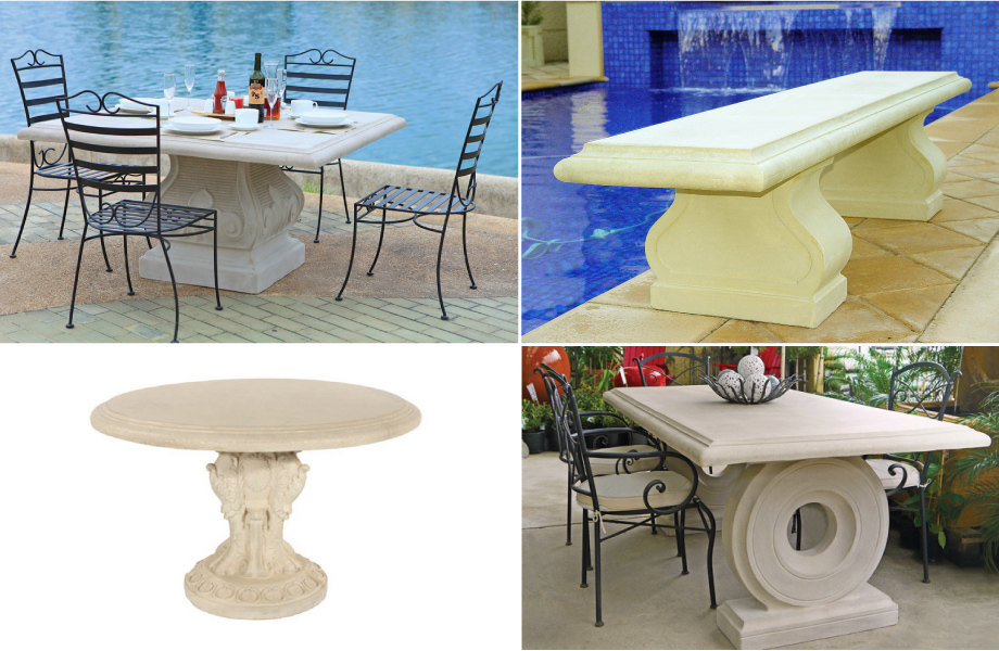 Grc outdoor table deals